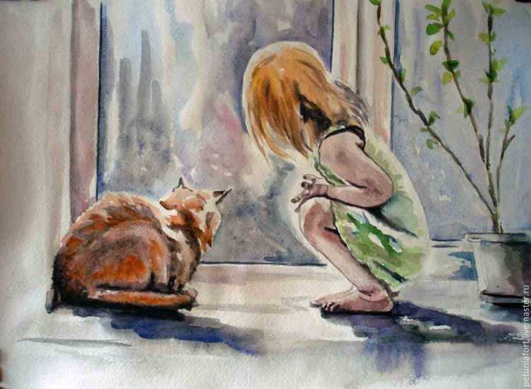 Трогательные иллюстрации