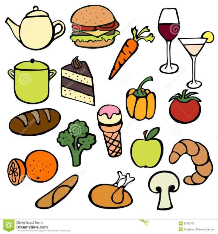 Продукты для срисовки