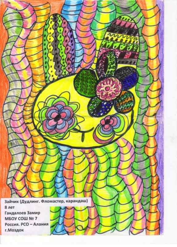 Уроки рисования фломастерами