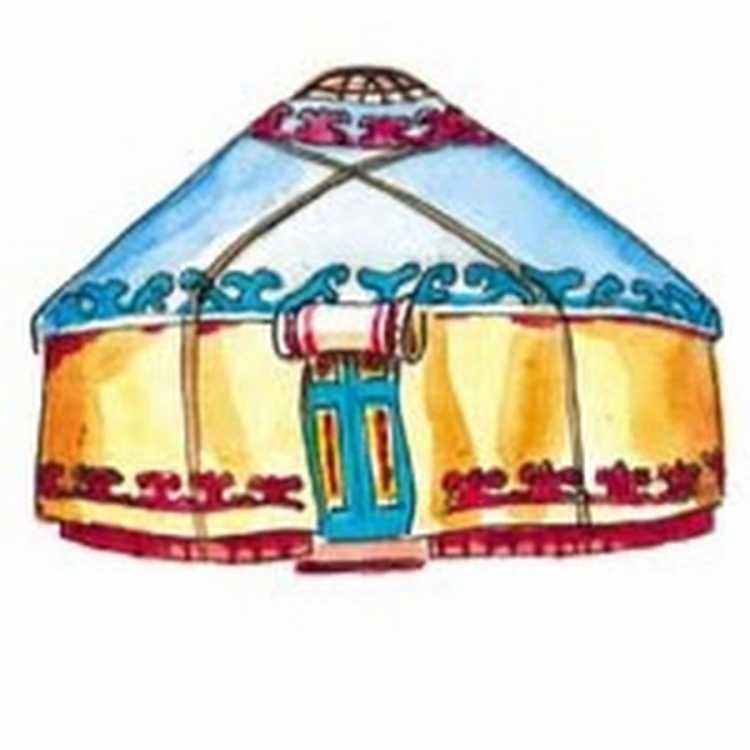 Казахстан степь казахи Юрты