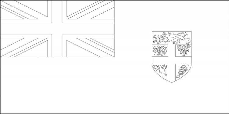 Флаг раскраска