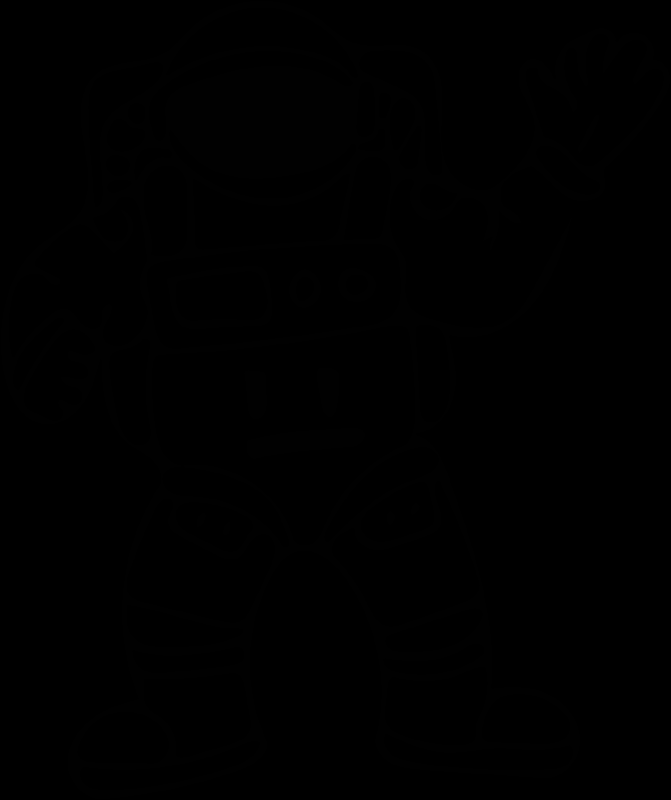 Космические раскраски для детей