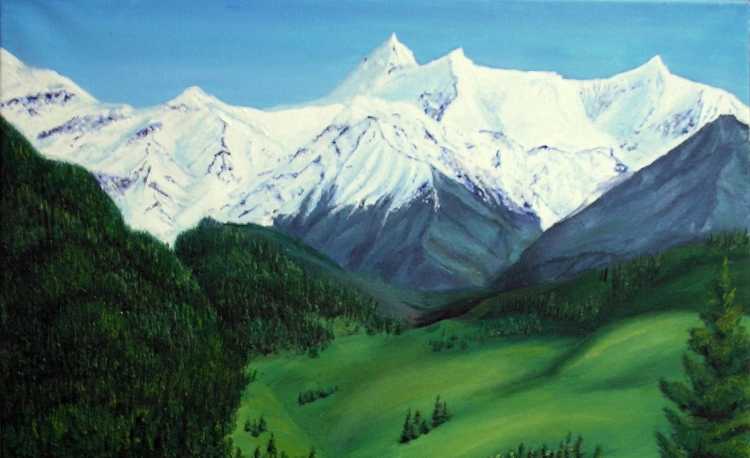 Рисуем горы