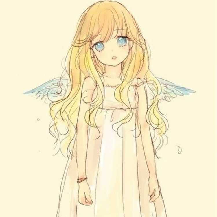 Девочка для срисовки в полный рост