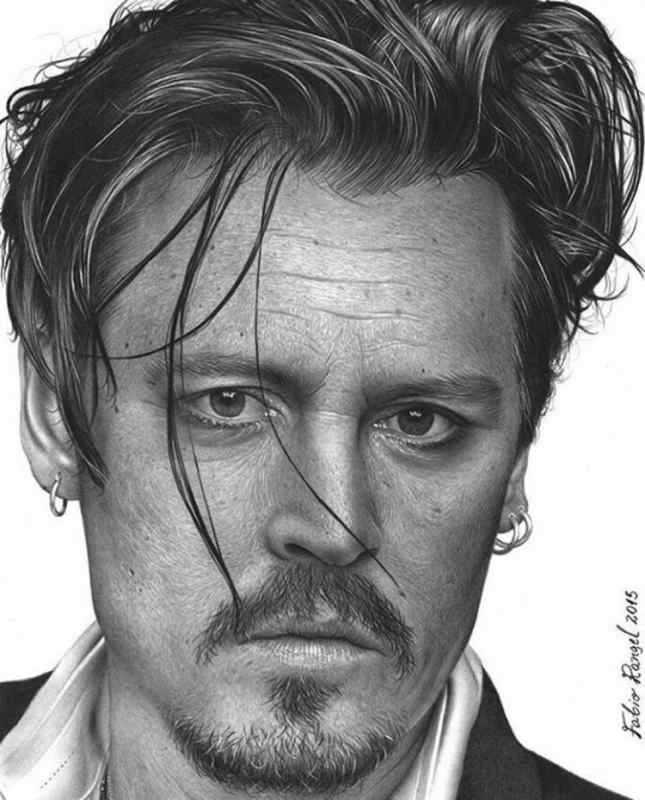 Портрет Джонни Деппа