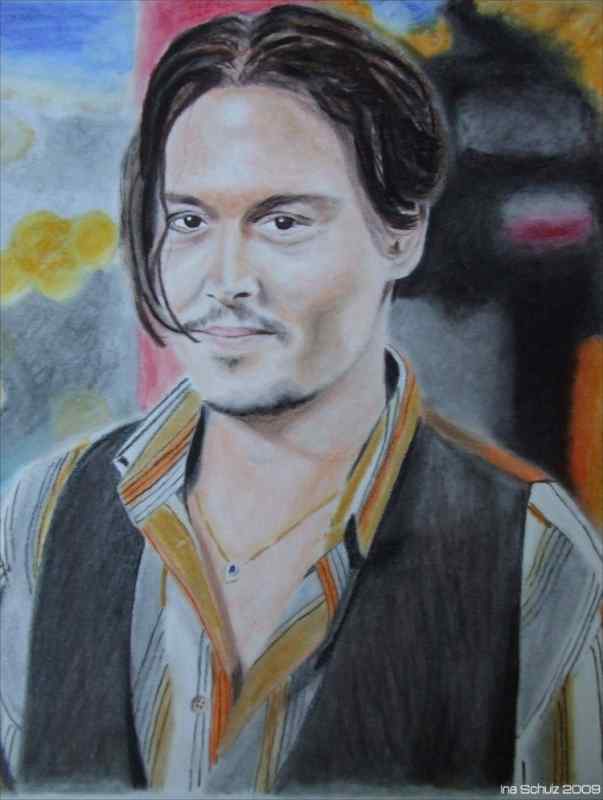 Джонни Депп арт