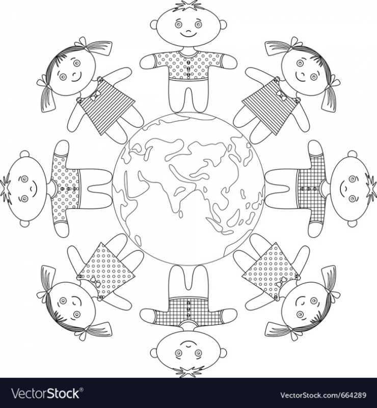 День земли раскраски для детей