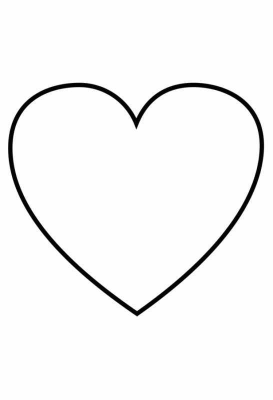 Раскраска сердечко