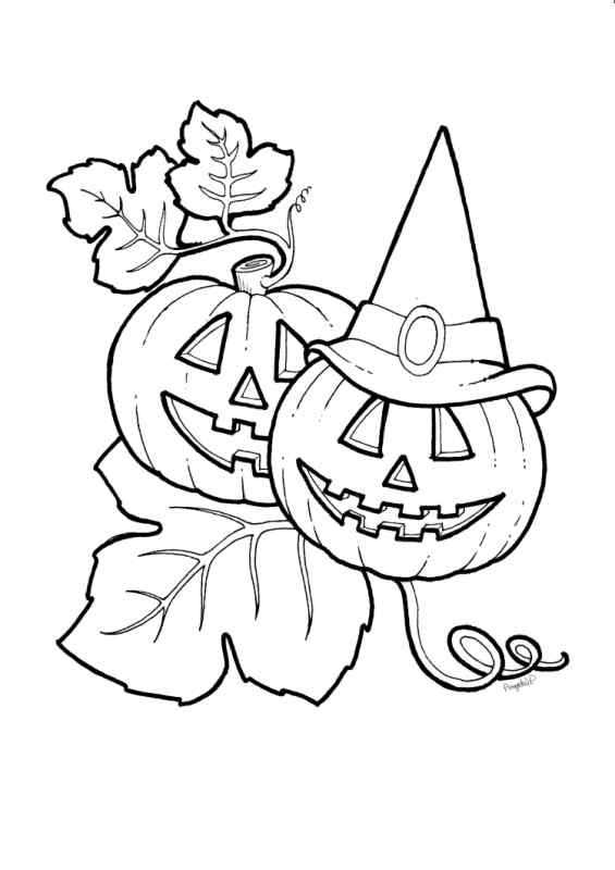 Рисунки для Хэллоуина для срисовки