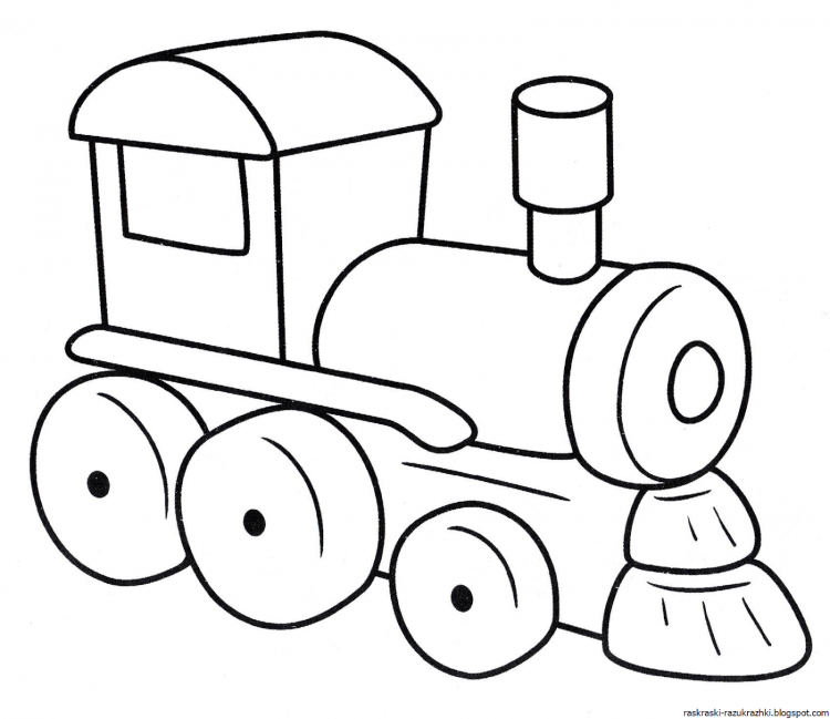 Поезд монстр раскраска