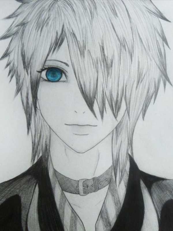 Кирито карандашом