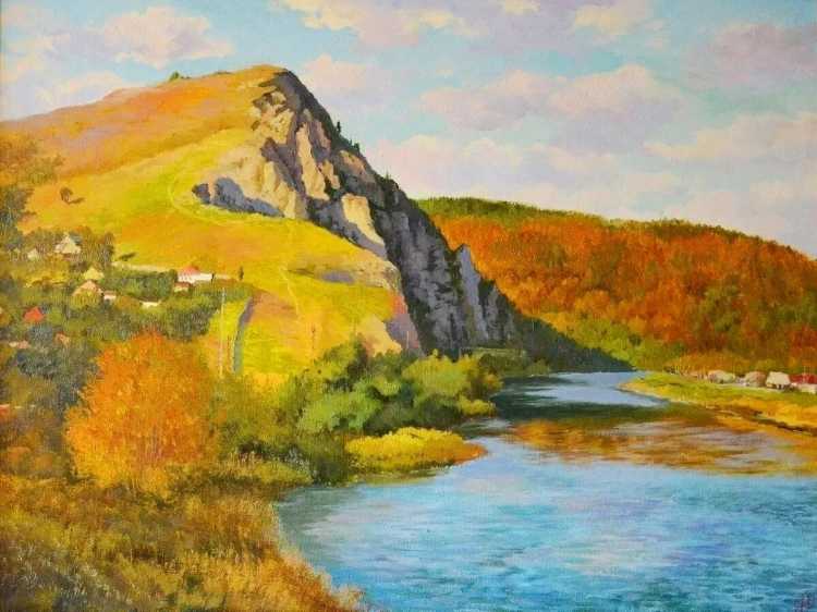 Ралиф Ахметшин художник осень