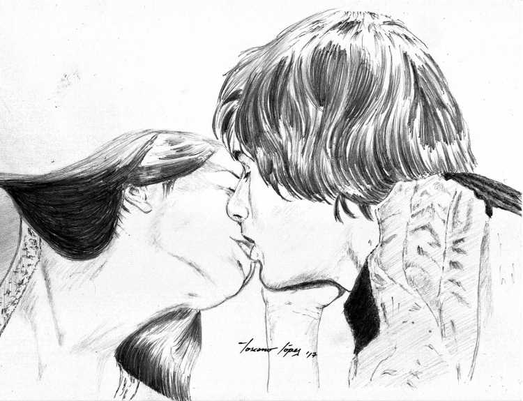 Ромэо и Джульетта рисунок