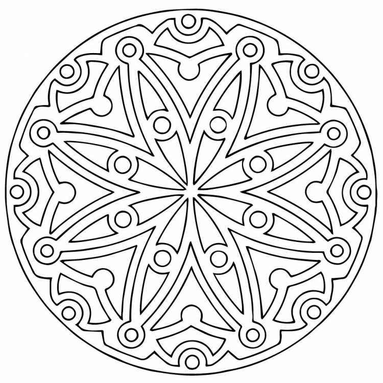 Роспись тарелок Мандала