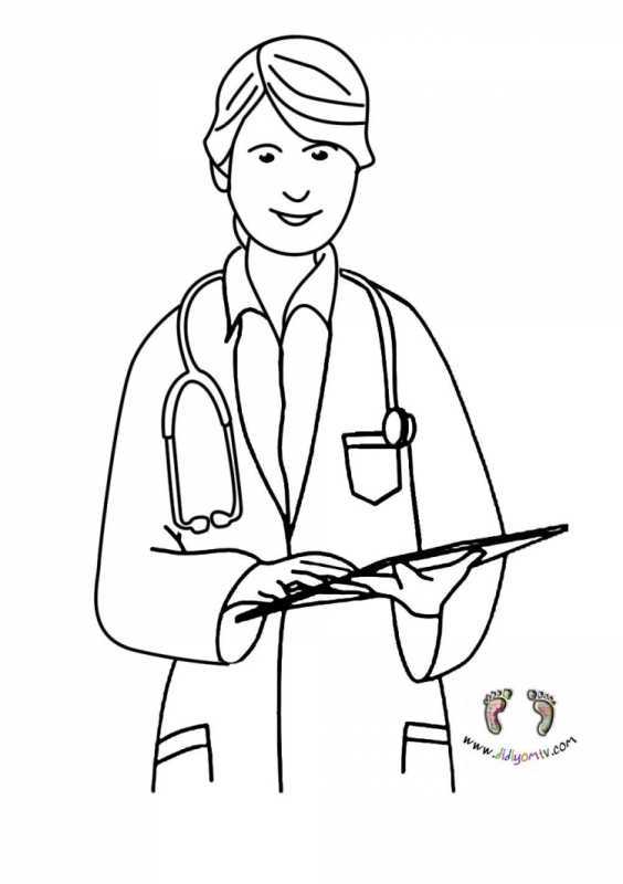 Раскраска. Профессии