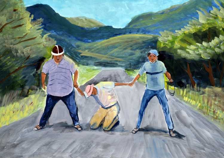 Вицин на дороге Кавказская пленница