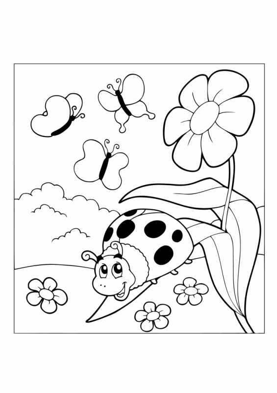 Рисование Божья коровка с детьми 3 лет