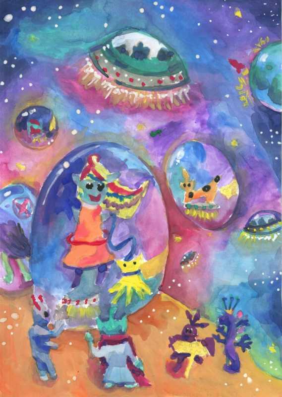 Космос глазами детей