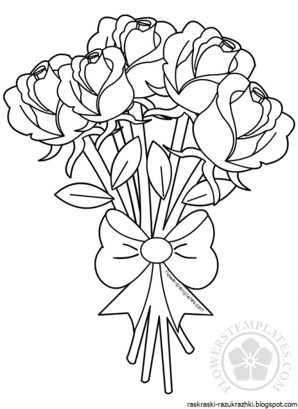 Тюльпаны в вазе карандашом