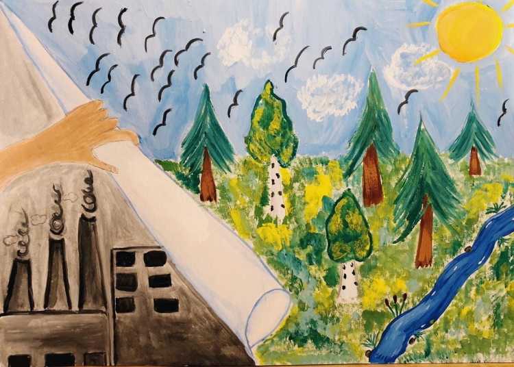 Плакат за экологию