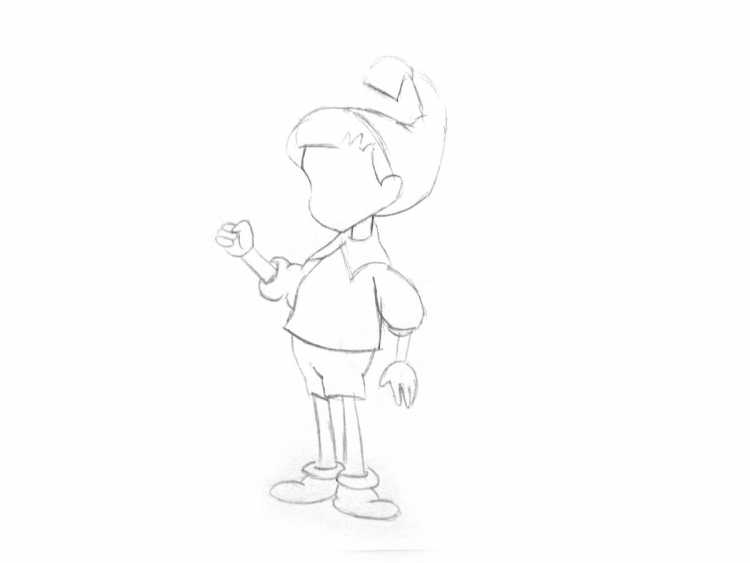 Рисование Буратино