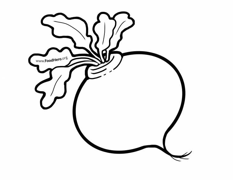 Раскраска Репка и мышка