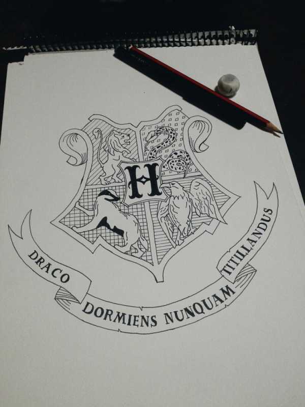 Рисунки Хогвартса из Гарри Поттера