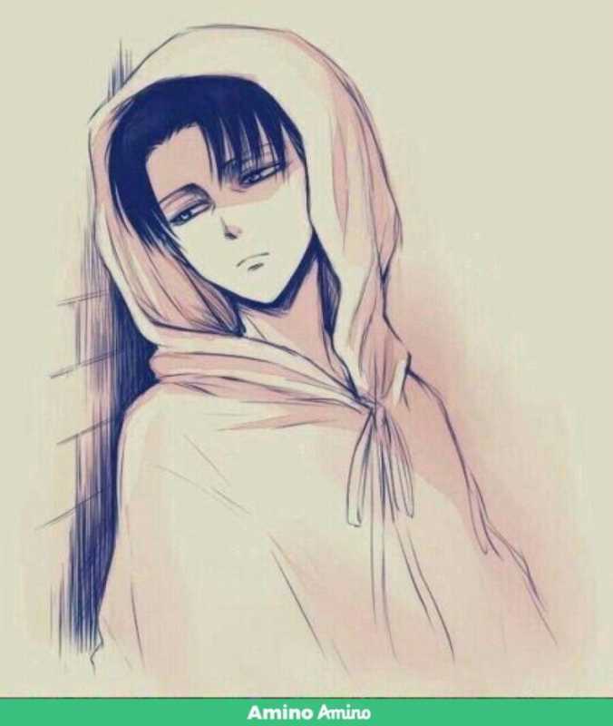 Леви Аккерман для срисовки