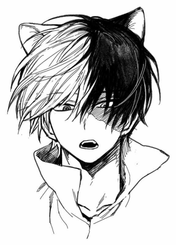 Аниме кун для срисовки