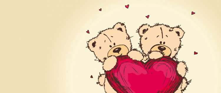 Мишка с сердечком