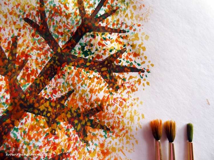 Креативная осень рисунок