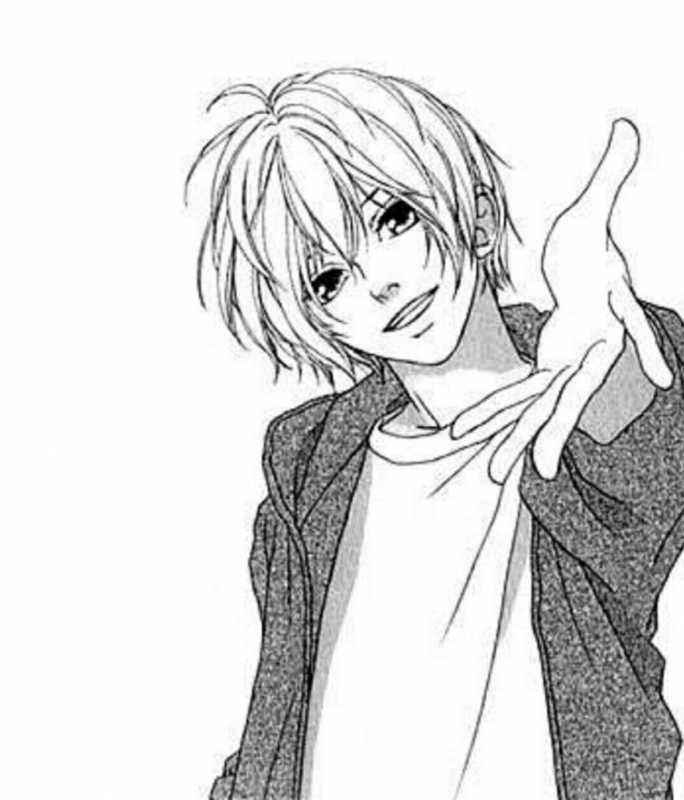 Аниме раскраски парни