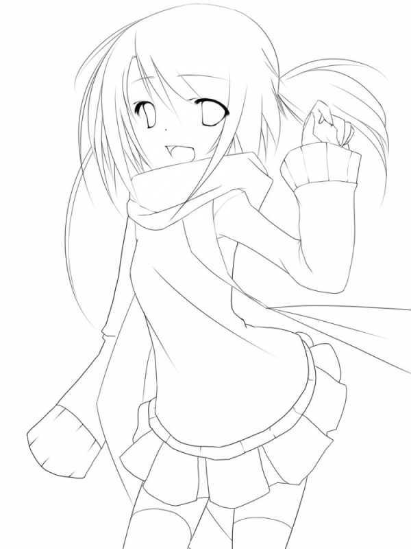 Аниме обводка