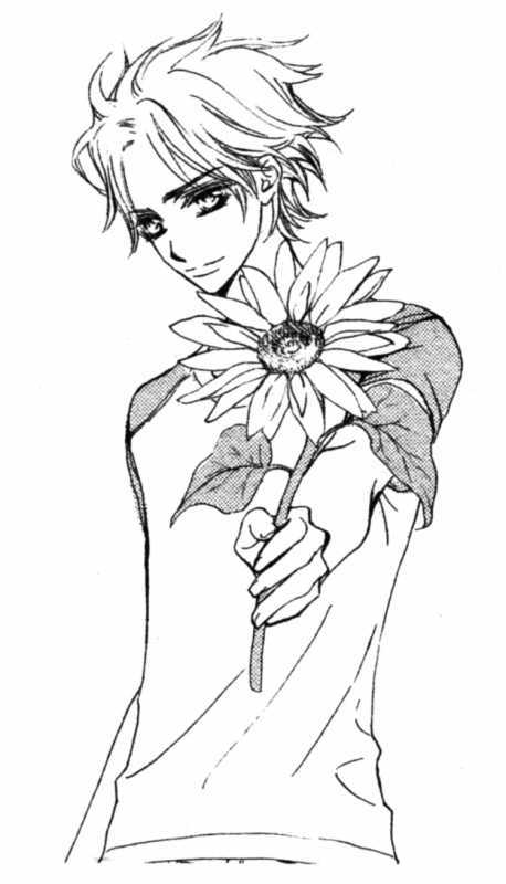 Аниме цветы