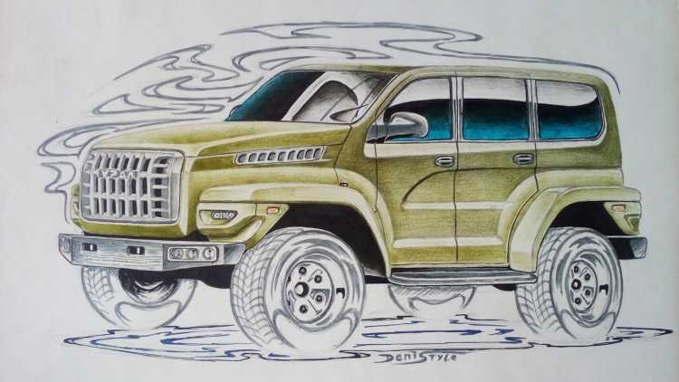 Рисовать Урал