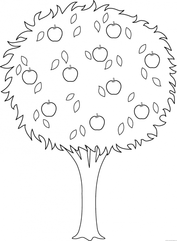 Дерево настроения раскраска