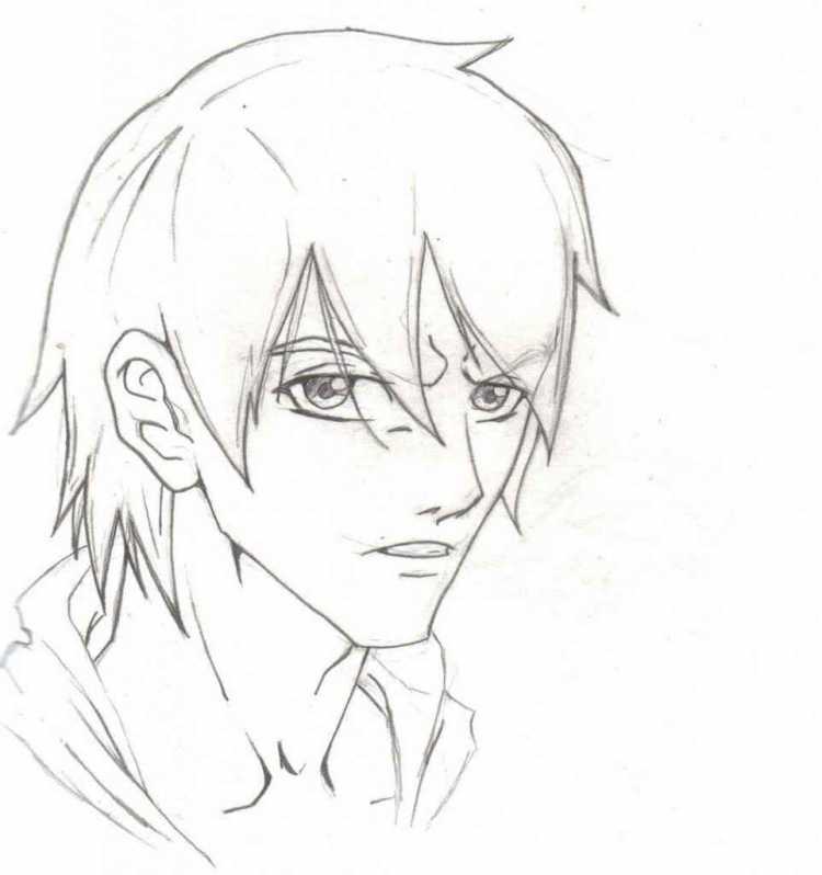 Дьявольские возлюбленные карандашом Райто