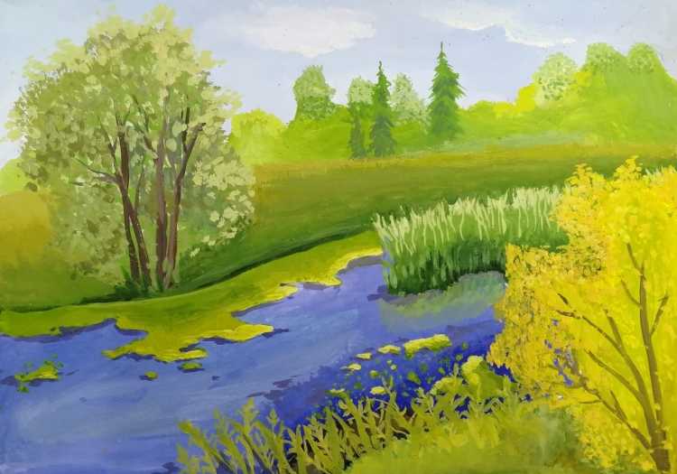 Пейзаж своего родного края