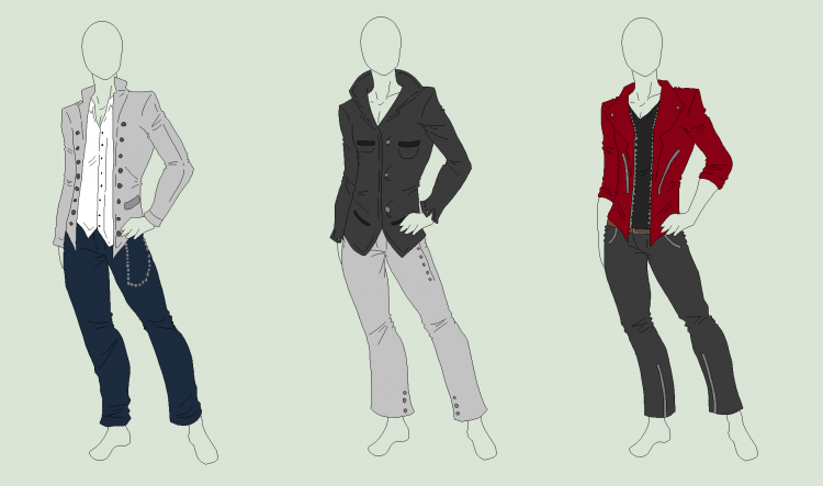 Одежда для рисования мужская