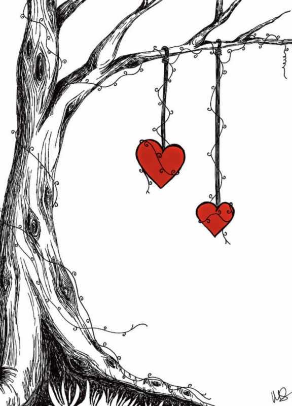 Рисунки про любовь
