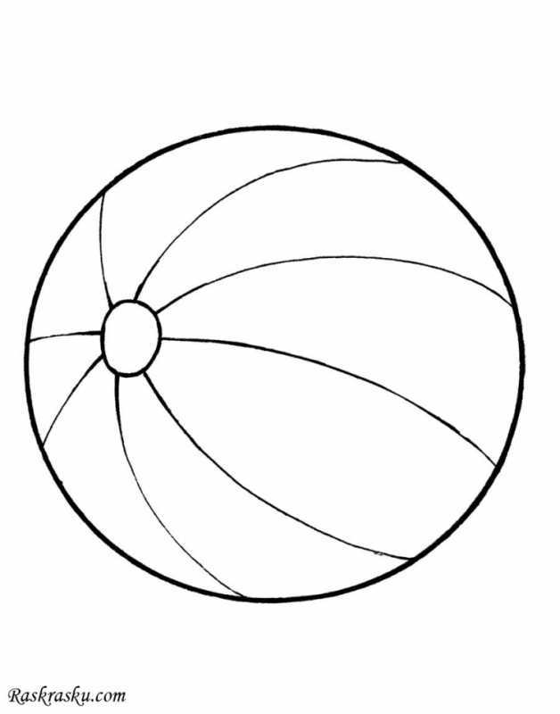 Мячики для раскрашивания для детей