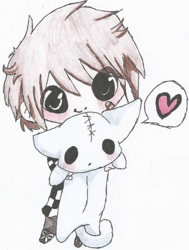 Милые рисунки карандашом для срисовки легкие