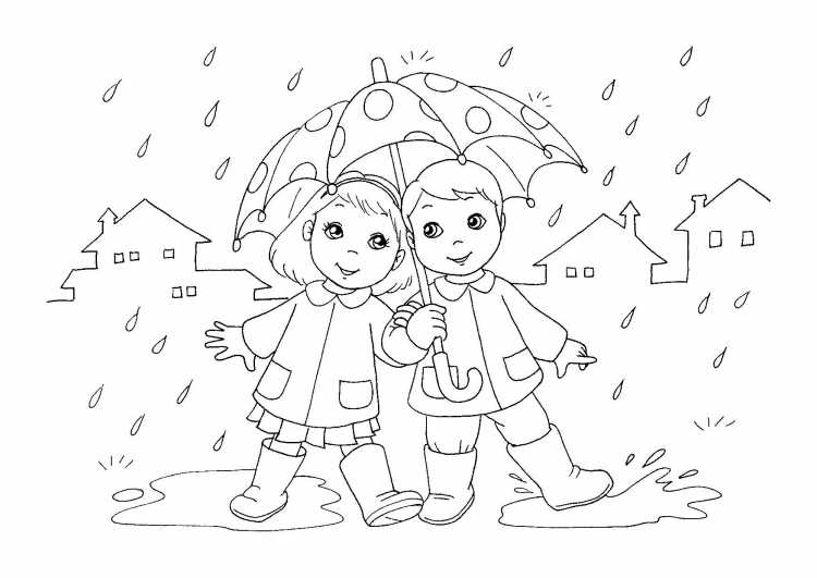 Сады. Раскраска