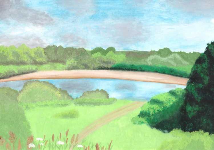 Пейзаж любимый уголок природы