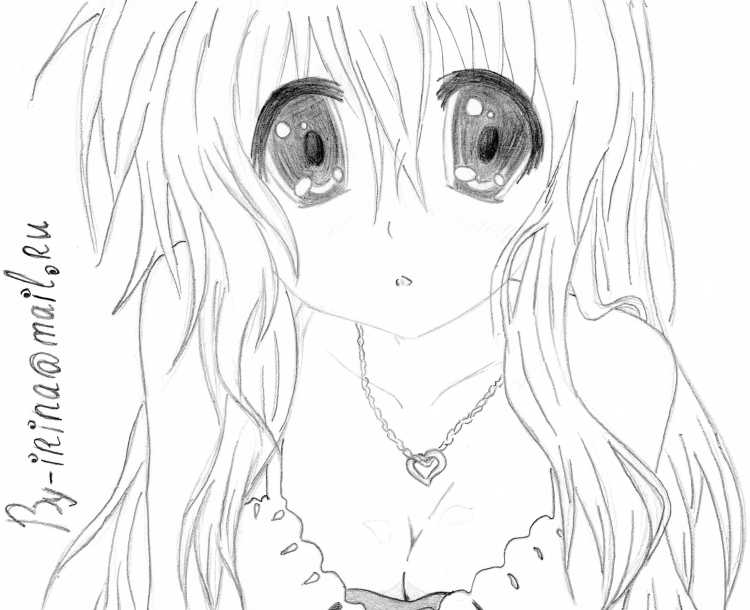 Кривые рисунки аниме