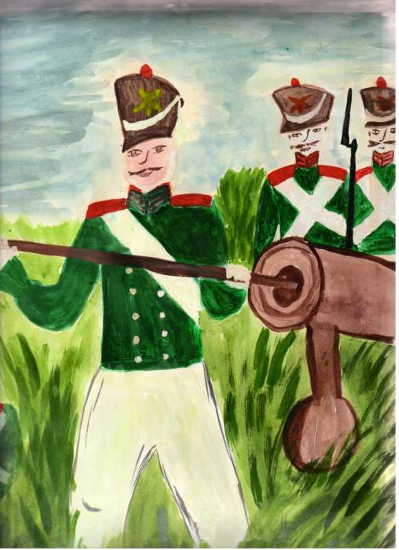 Иллюстрация к Бородино