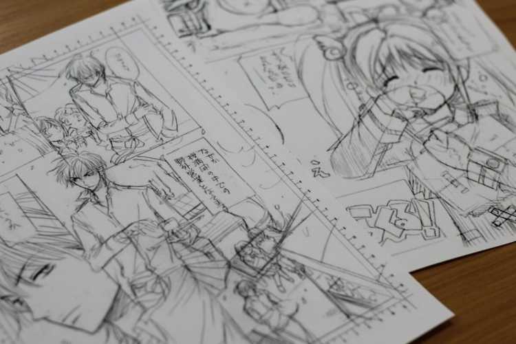 Бумага для рисования манги