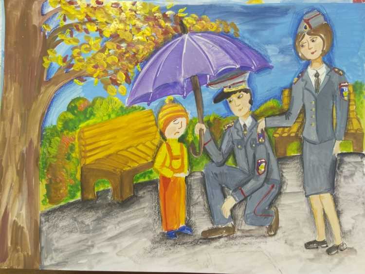 Рисунок ГИБДД