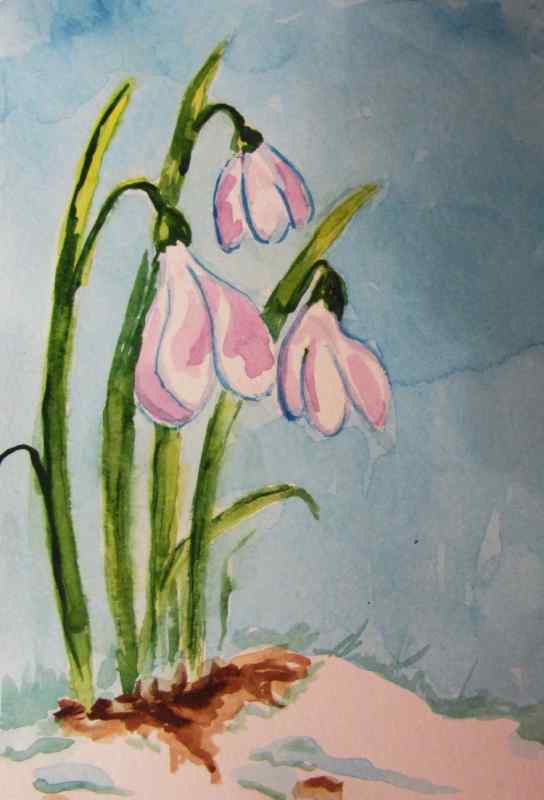 Подснежник для детей