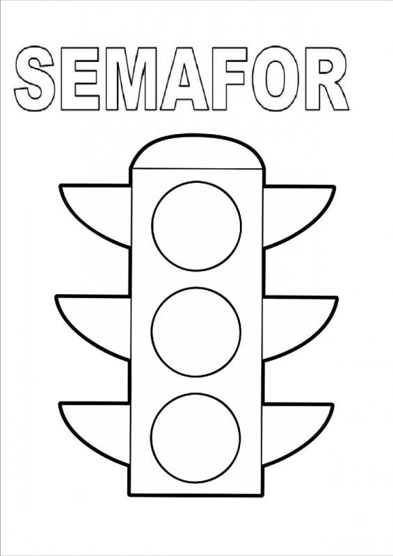 Сигналы светофора для малышей